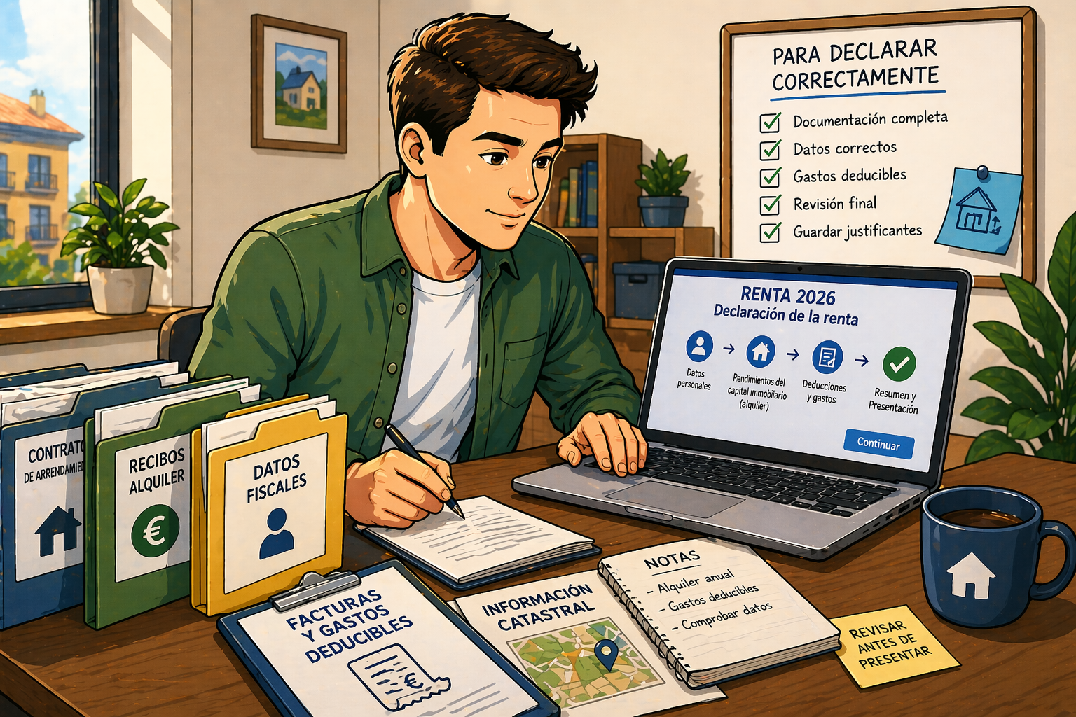 Cómo declarar correctamente el alquiler en la Renta