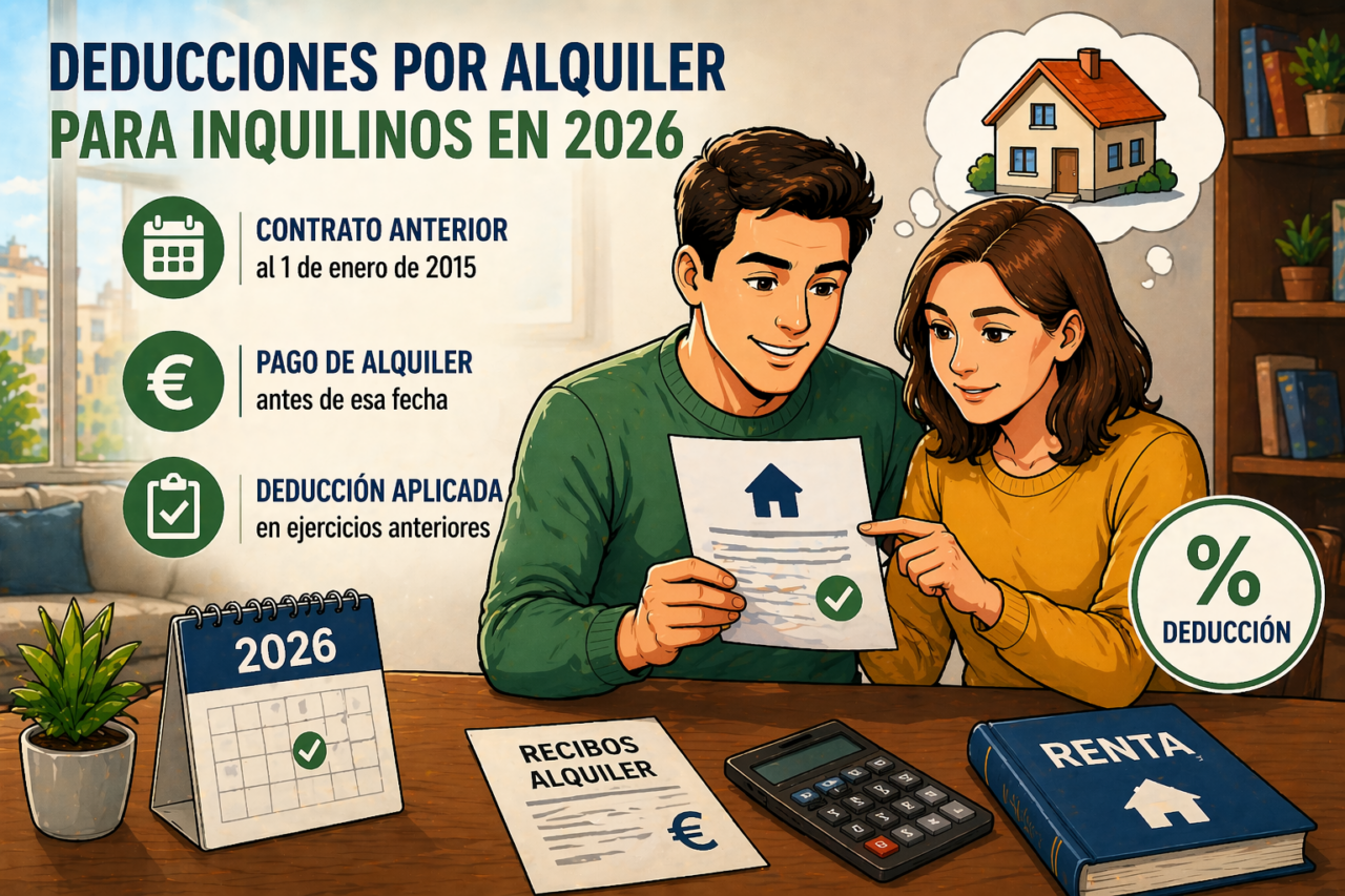 Desgravar el alquiler en 2026: deducciones, gastos y cómo declararlo ...