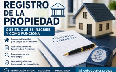 Registro de la Propiedad: qué es, cómo funciona y qué información ofrece