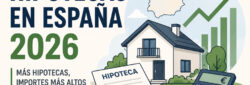 Hipotecas en España 2026: crecen los préstamos pese a caer las compraventas