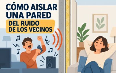 Cómo aislar una pared del ruido de los vecinos: soluciones y precios